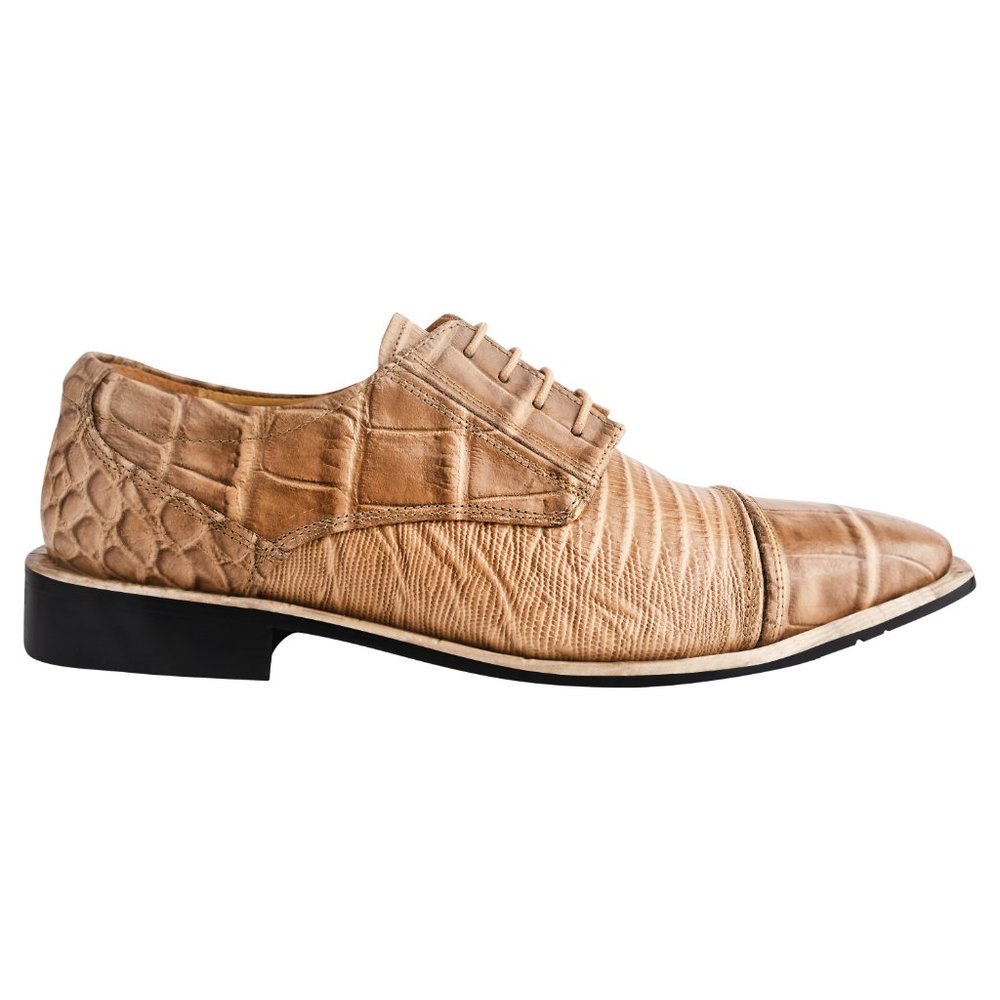 Owen Man Made Oxford Style Dress Shoes - Picture 5 of 7